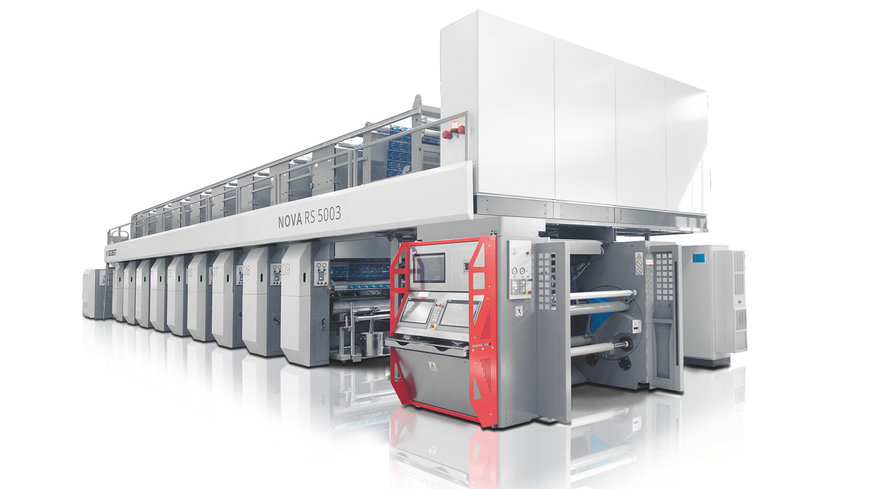 BOBST lance la NOVA RS 5003, une toute nouvelle imprimeuse hélio qui offre rentabilité et durabilité dans la production d’emballage flexible